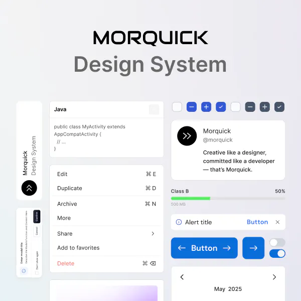 Morquick Design System