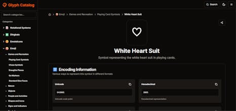 Glyph Catalog gallery image