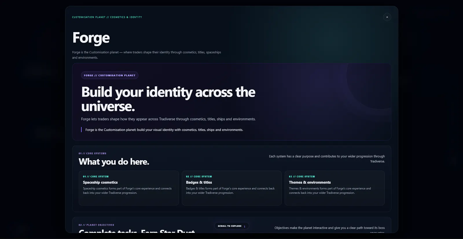 Tradiverse  screenshot 5