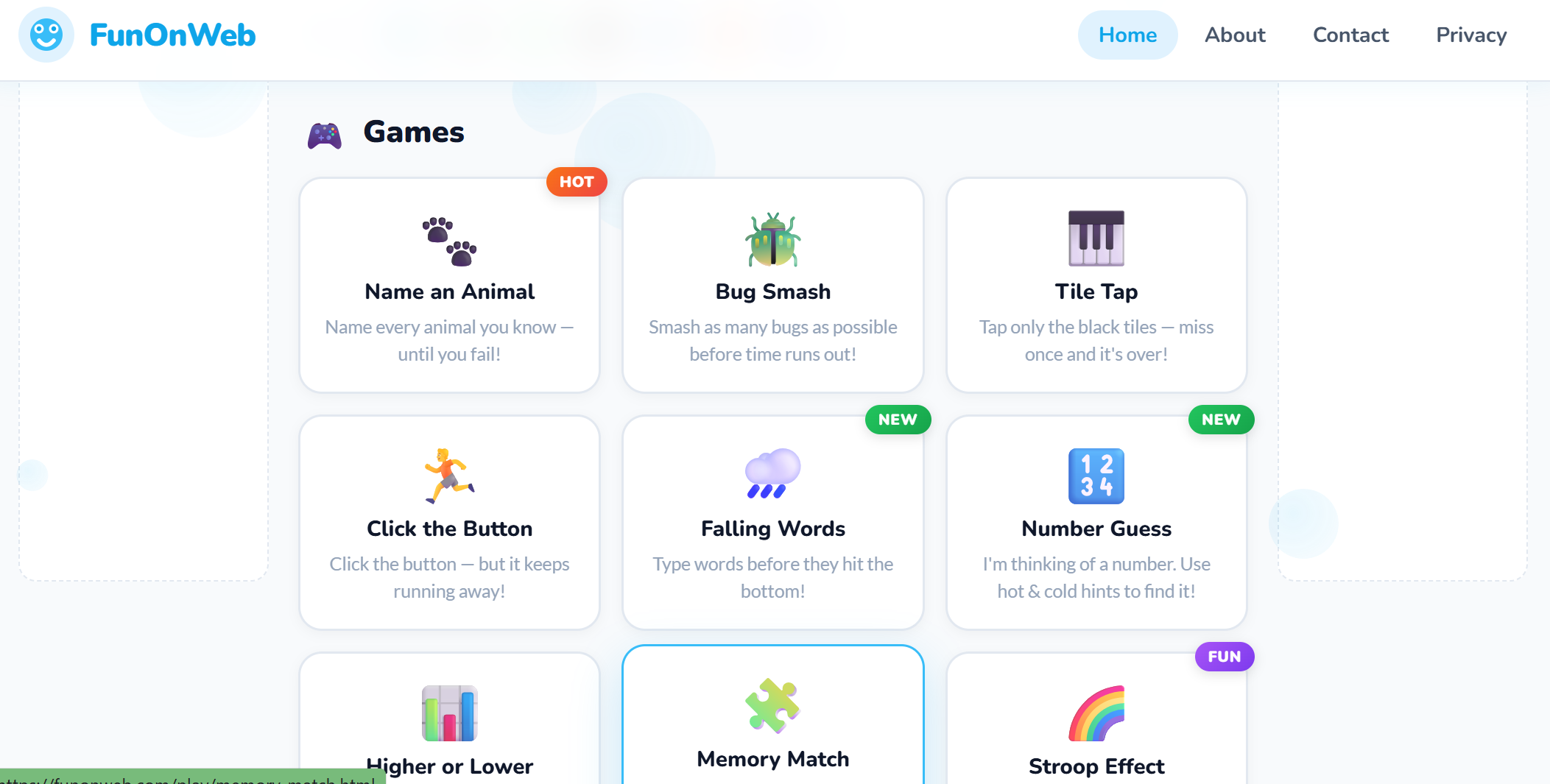 FunOnWeb — Free Browser Games gallery image