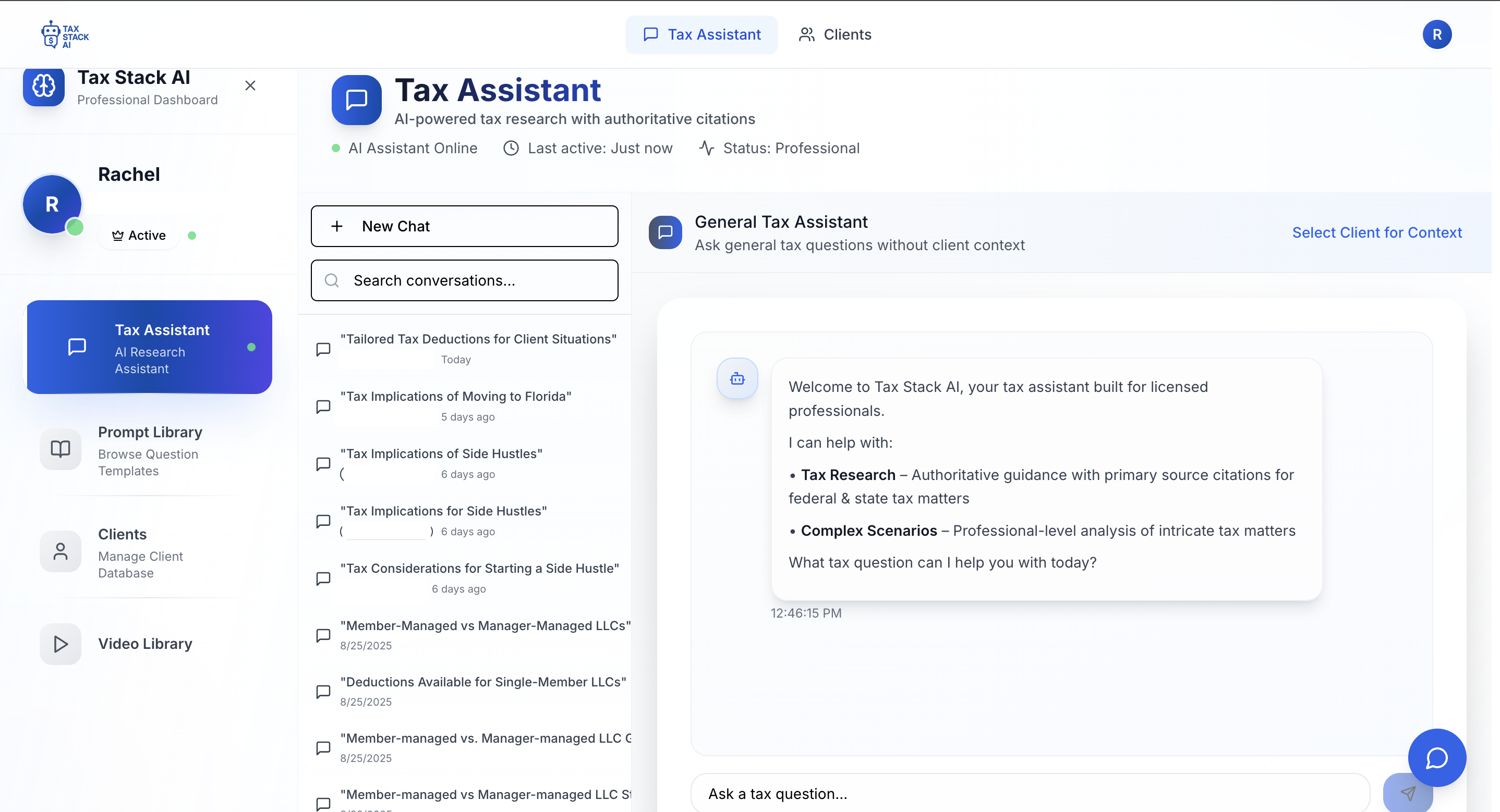 Tax Stack AI: Smart Accounting Tools - AI for tax research, client insights, and document review media 3