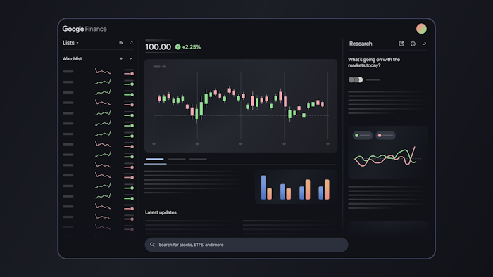 Google Finance Beta产品图
