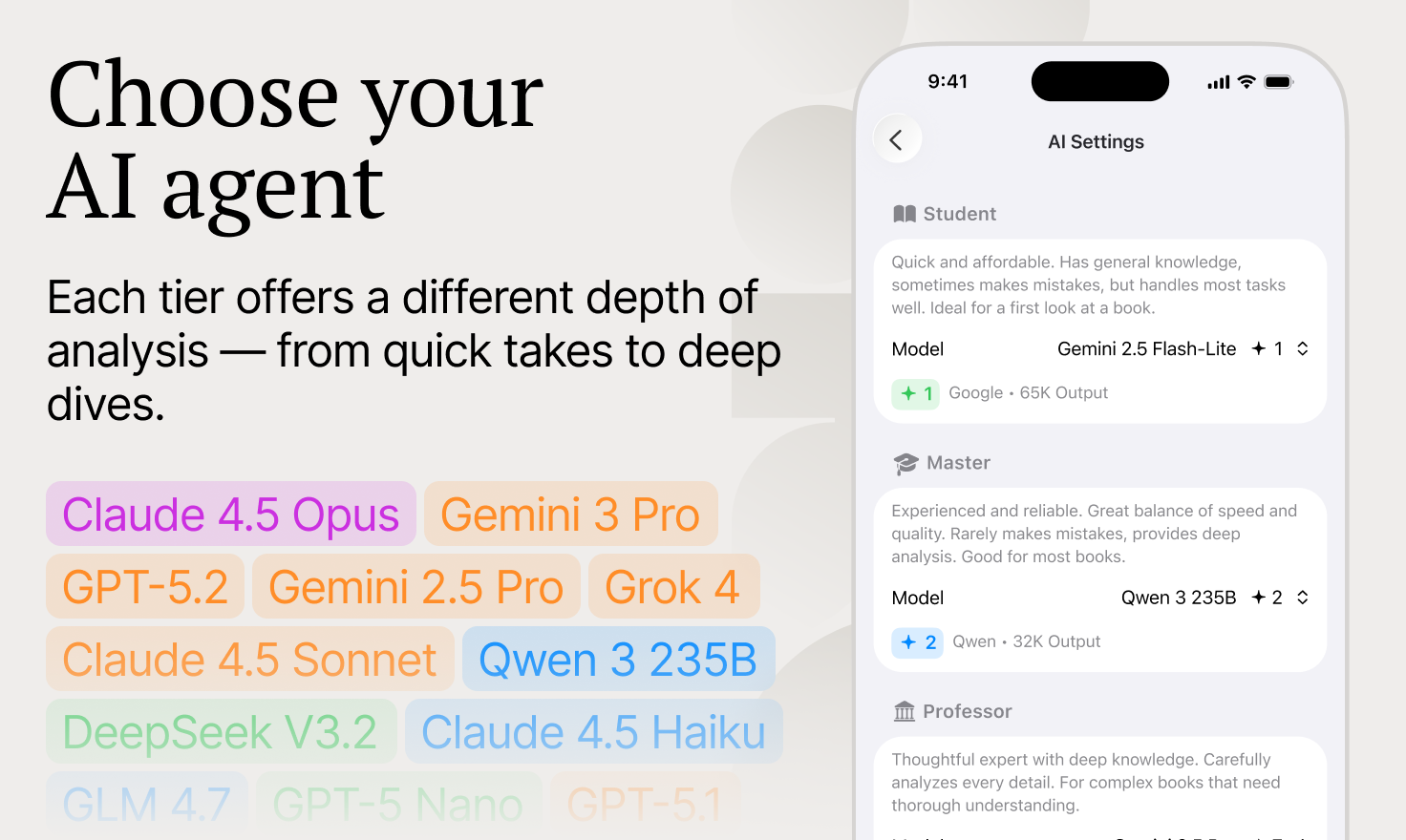 Bookov's AI summaries  - Screenshot 4 showing product features and functionality