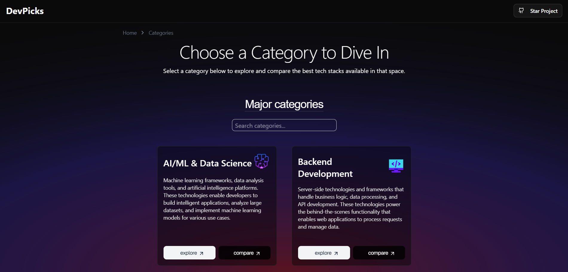 DevPick gallery image