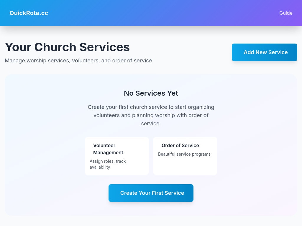 QuickRota.cc - Gratis planning van vrijwilligerswerk in de kerk media 2