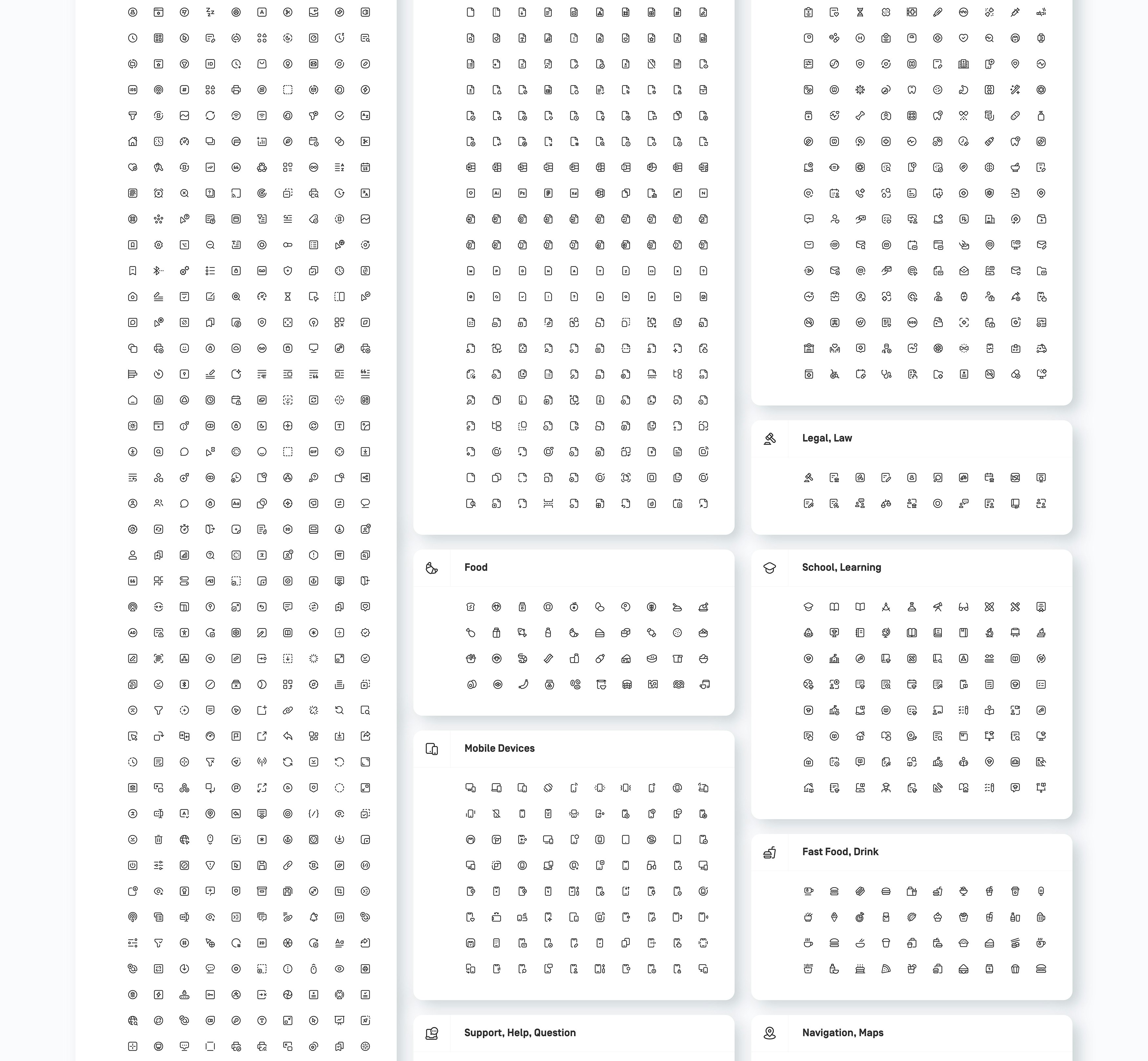 Myicons v—1.21  Vector Line Icons Pack gallery image