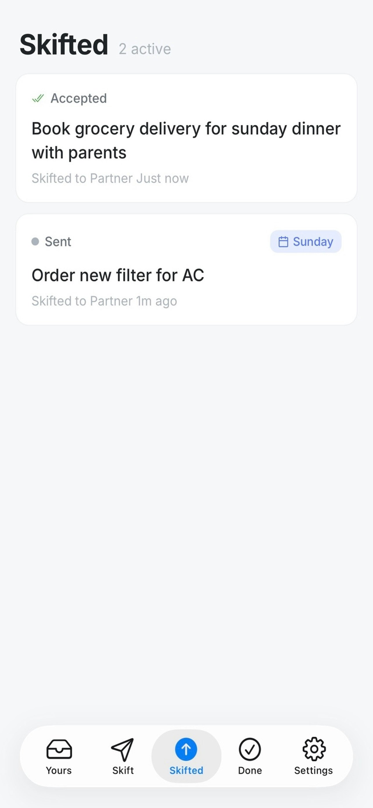 Skift - Screenshot 5 showing product features and functionality