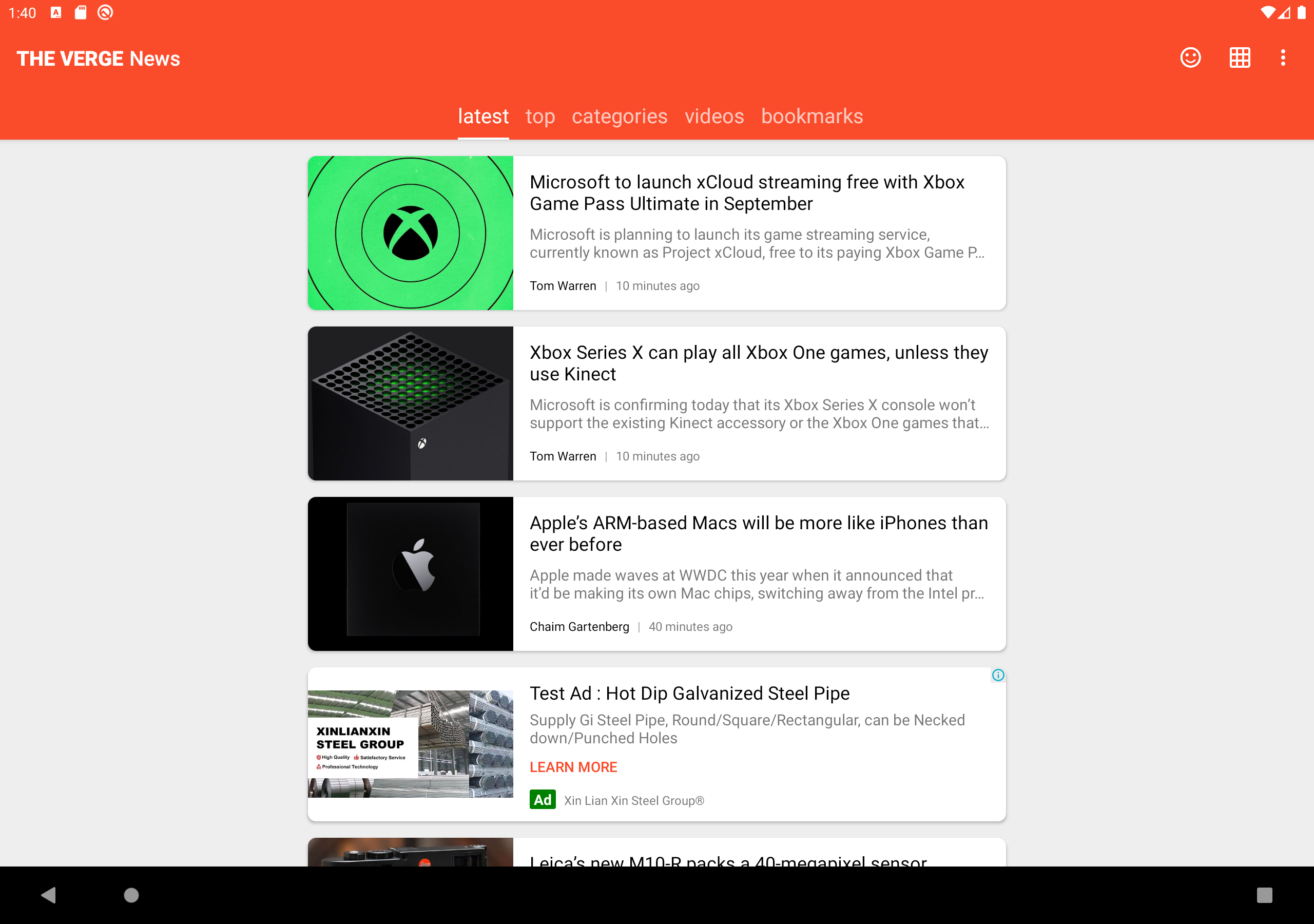 Tech News from The Verge gallery image