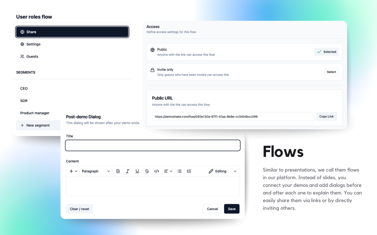 Demoshake - Crea demo interattive in minuti media 4