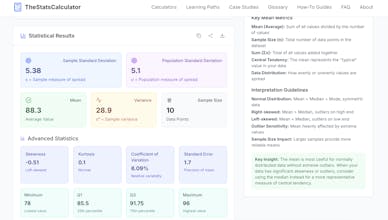 TheStatsCalculator gallery image