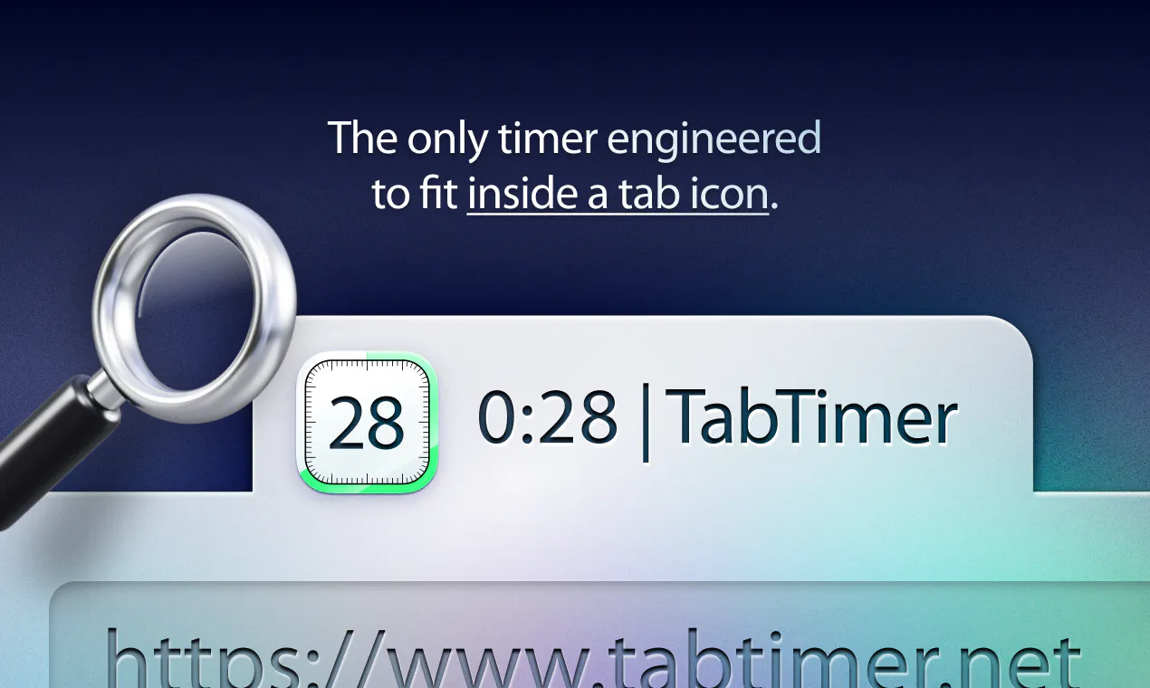 TabTimer: The world's tiniest timer. Built for your browser. | Product Hunt