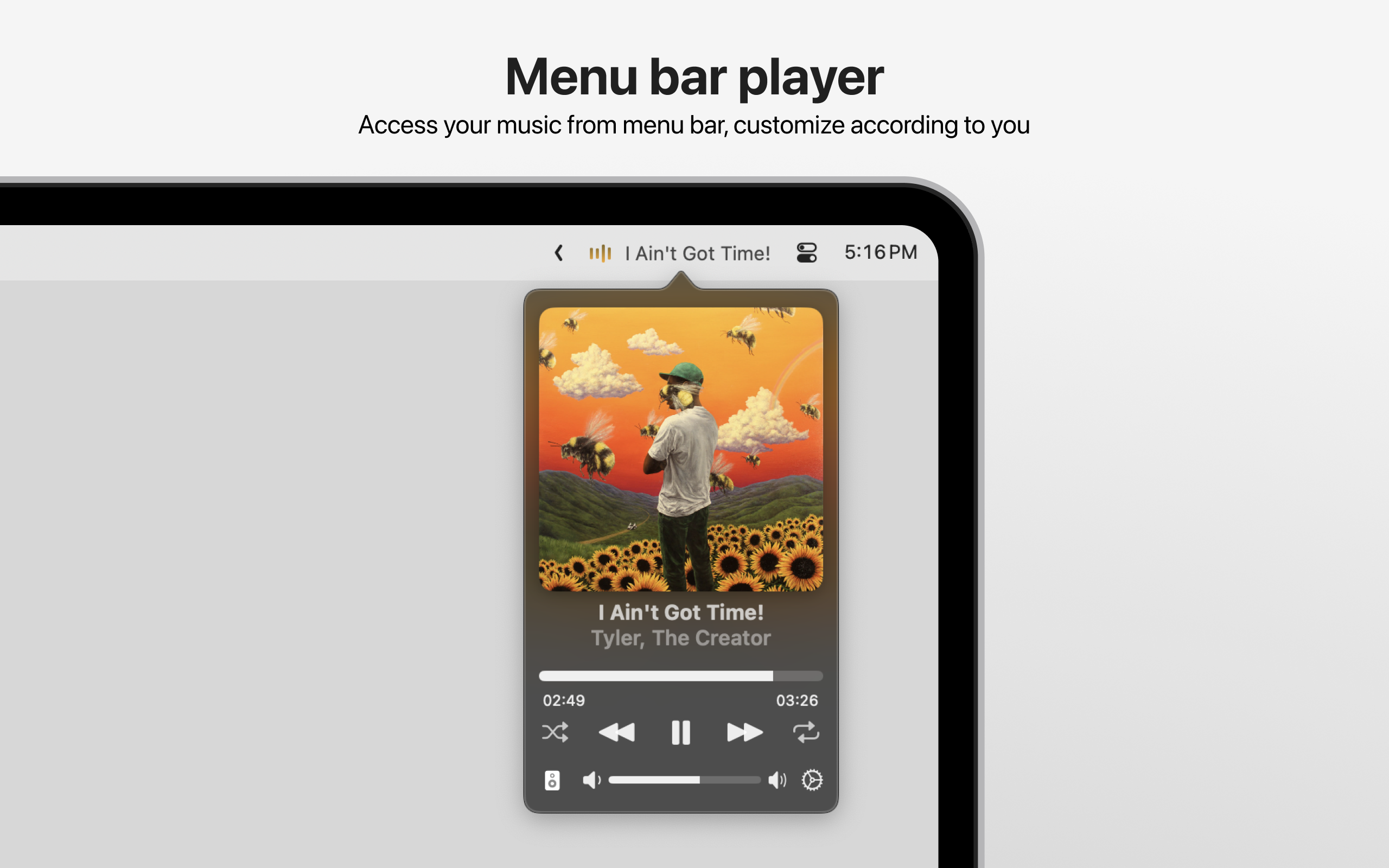 Média Mélodieux - Façon native de contrôler votre musique sur macOS 4