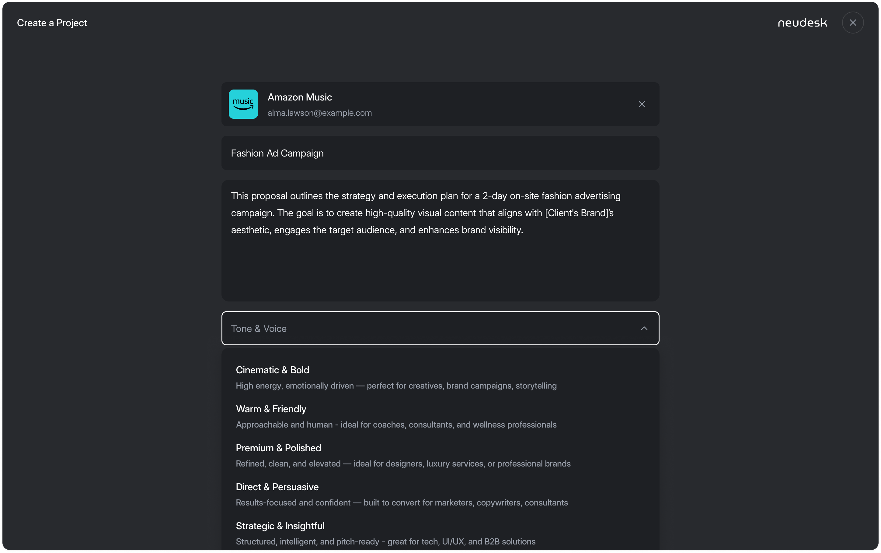 NeuDesk - Screenshot 4 showing product features and functionality