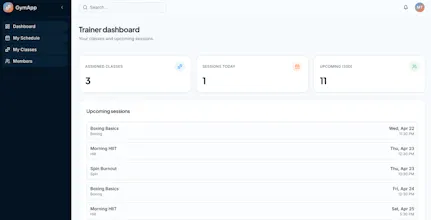 GymApp gallery image