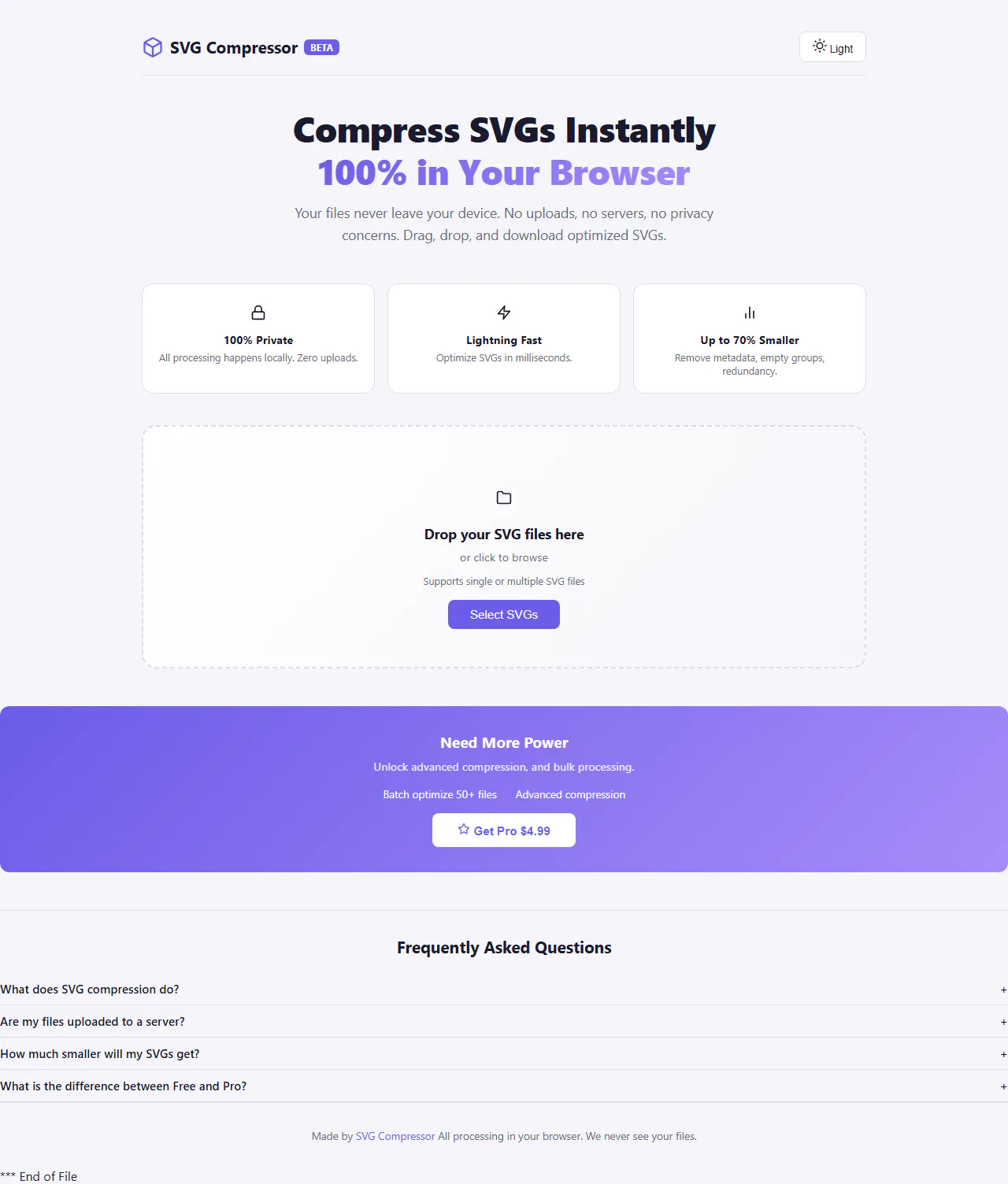 SVG Compressor