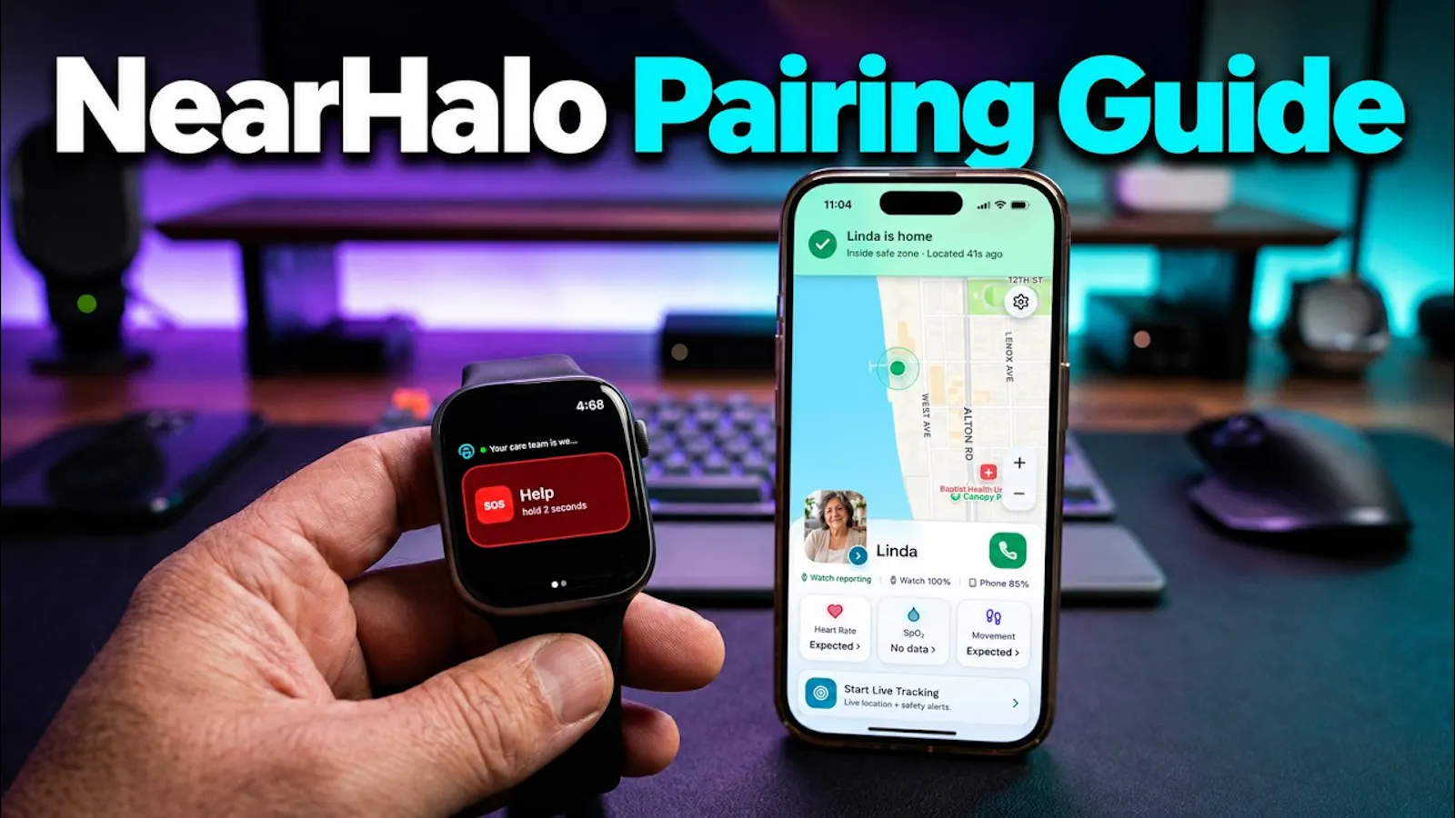 NearHalo screenshot 1 (video preview)