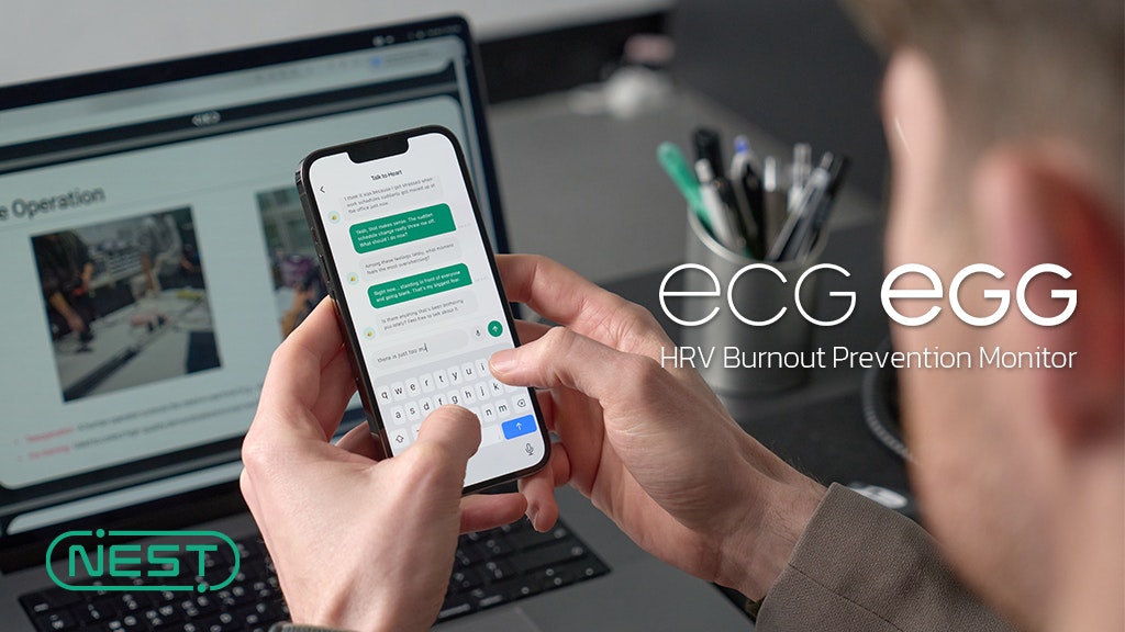 ECG EGG AI Stress Prediction Chest Patch gallery image