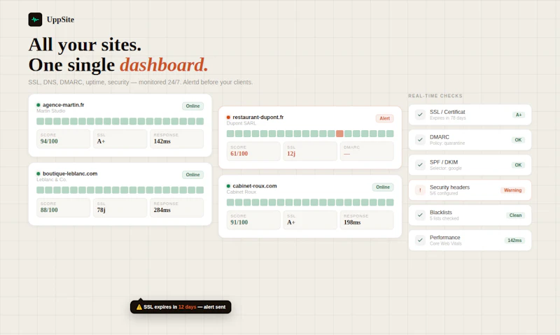 UppSite screenshot 2