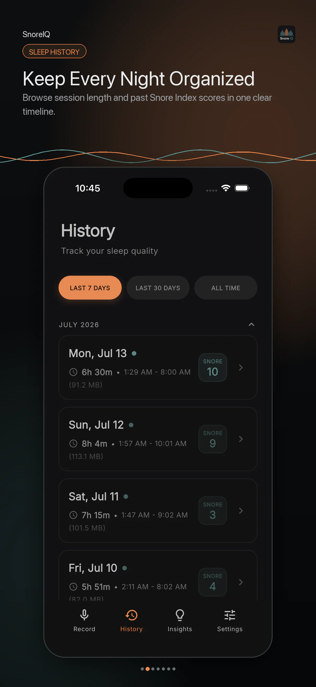 Snore IQ : On-device AI Snore Detection gallery image