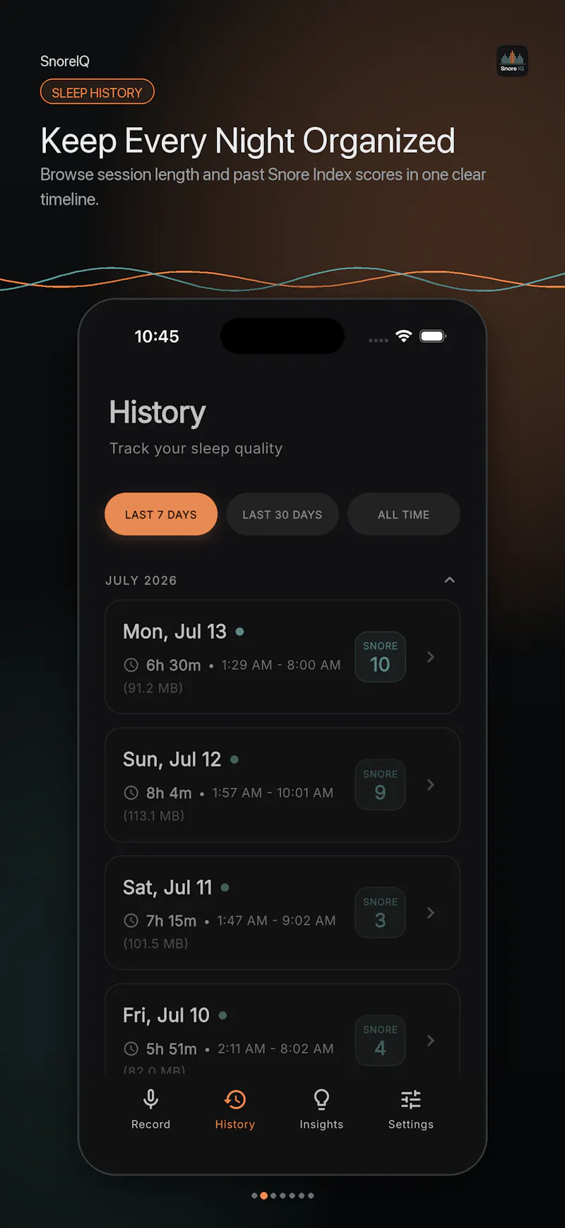 Snore IQ : On-device AI Snore Detection screenshot 6