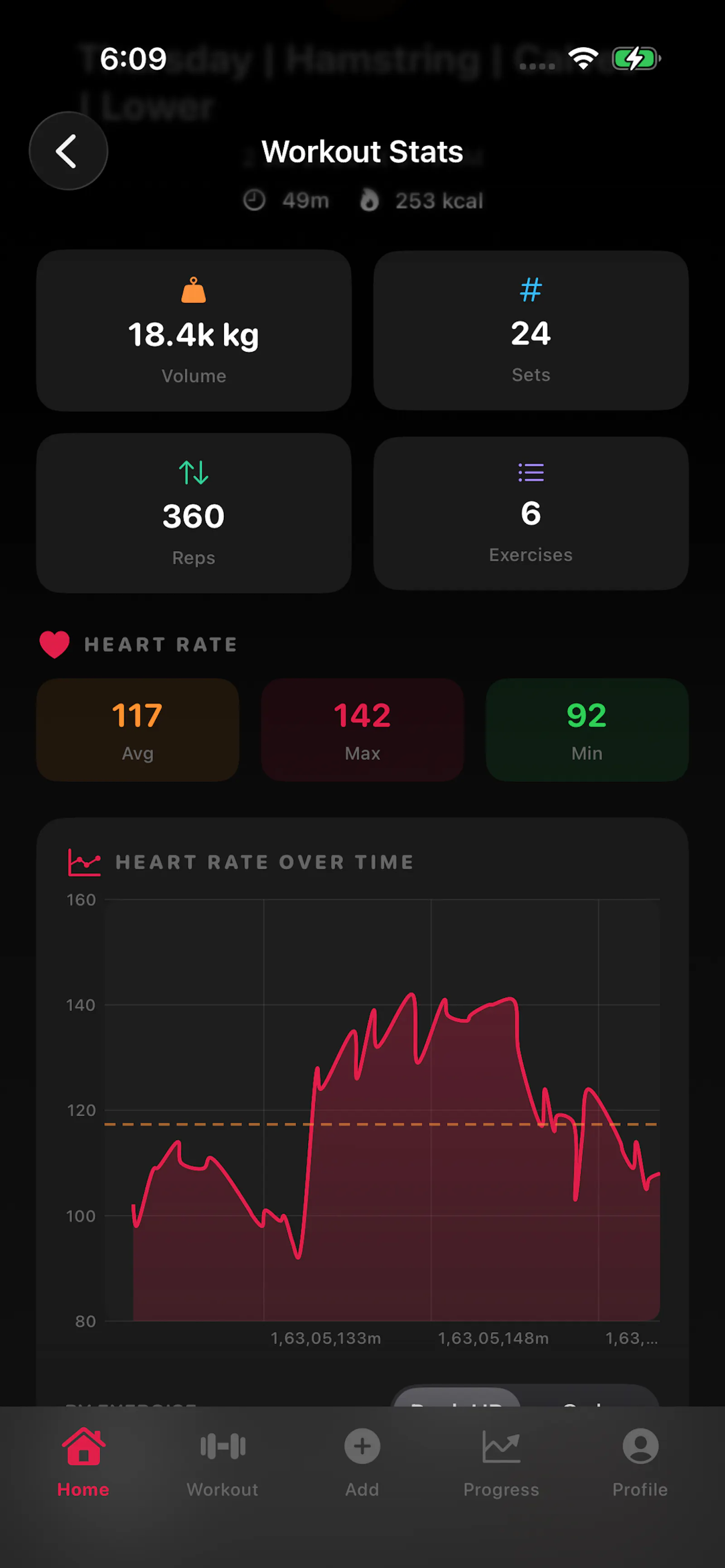 Iron Karnet workout app for Apple Watch  screenshot 3