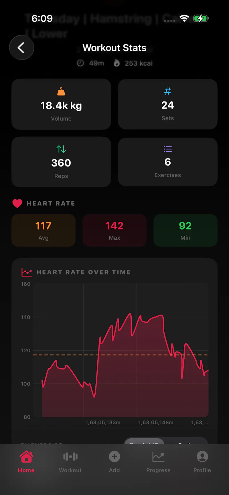 Iron Karnet workout app for Apple Watch  screenshot 3