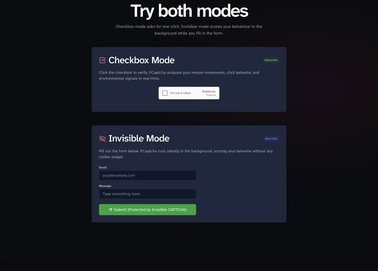 FCaptcha gallery image