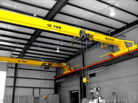 10 ton Single Girder Overhead Crane