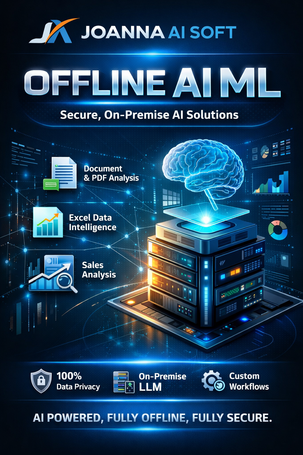 Offline AI ML product