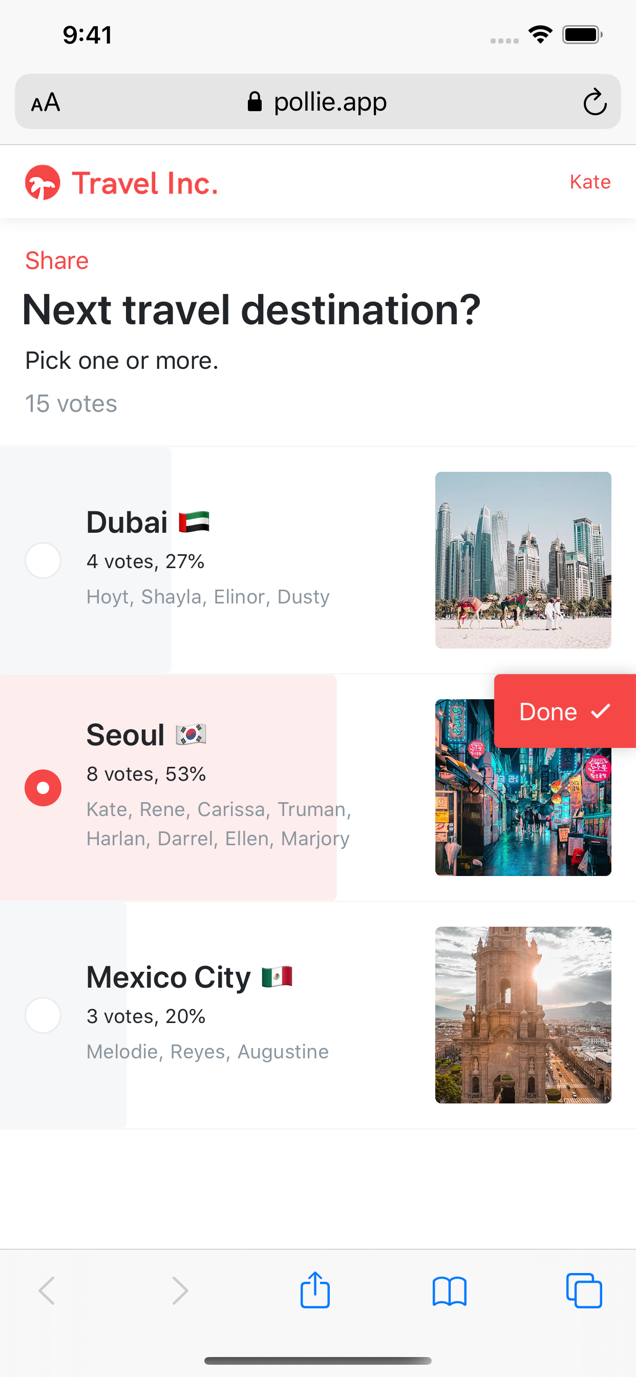 Pollie: Create & Share Polls gallery image