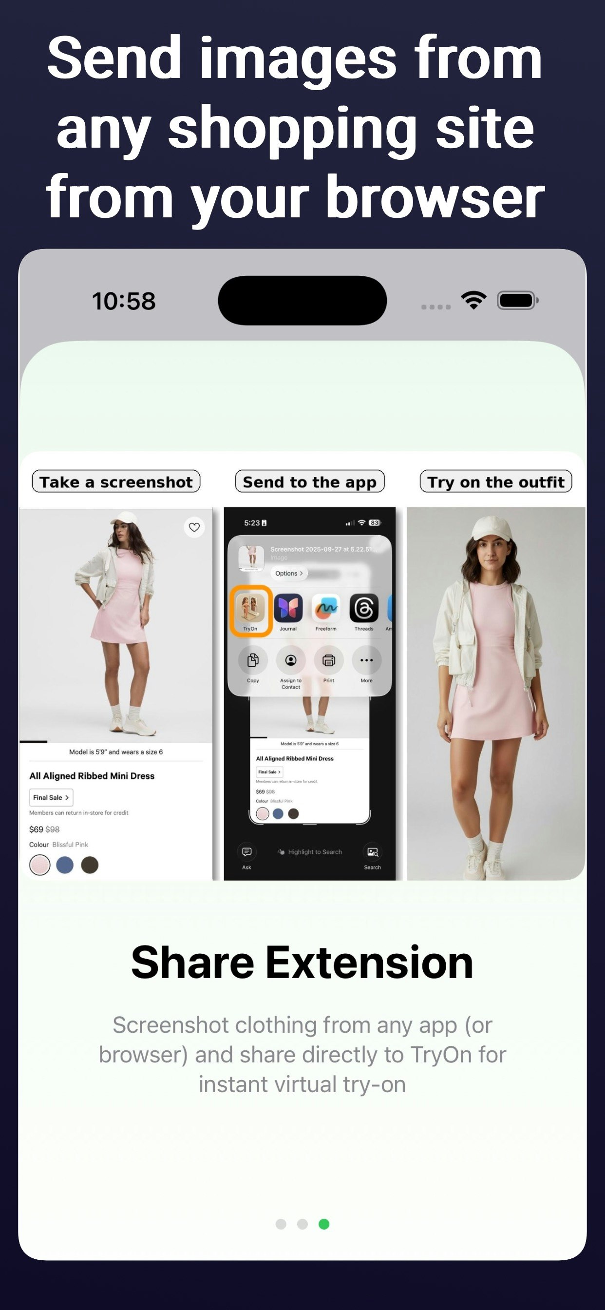Média Tryon - Échanger des tenues et des vêtements 4