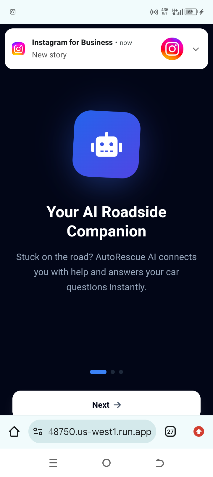 Autorescue AI - Screenshot 3 showing product features and functionality