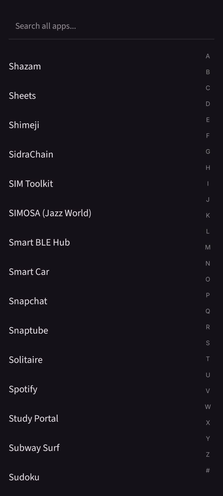 Quiet Launcher - Screenshot 3 showing product features and functionality