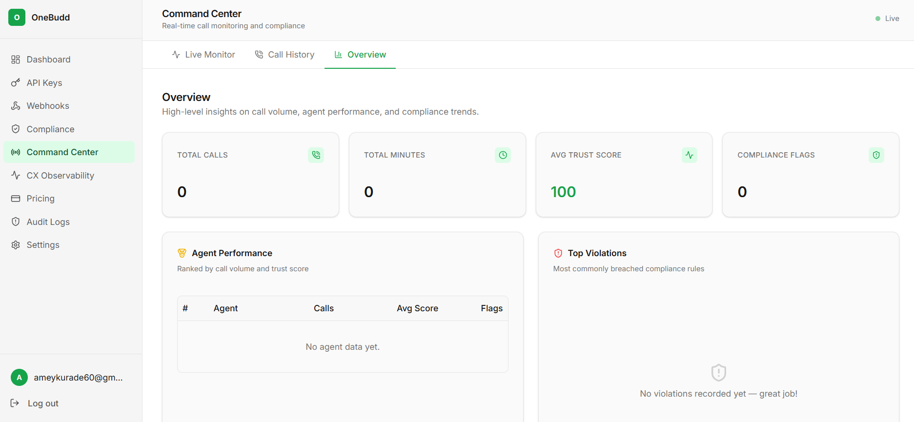OneBudd - Screenshot 2 showing product features and functionality