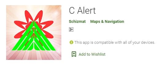  Coronavirus  Alert application(C Alert)