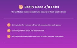 Really Good A/B Tests media 2