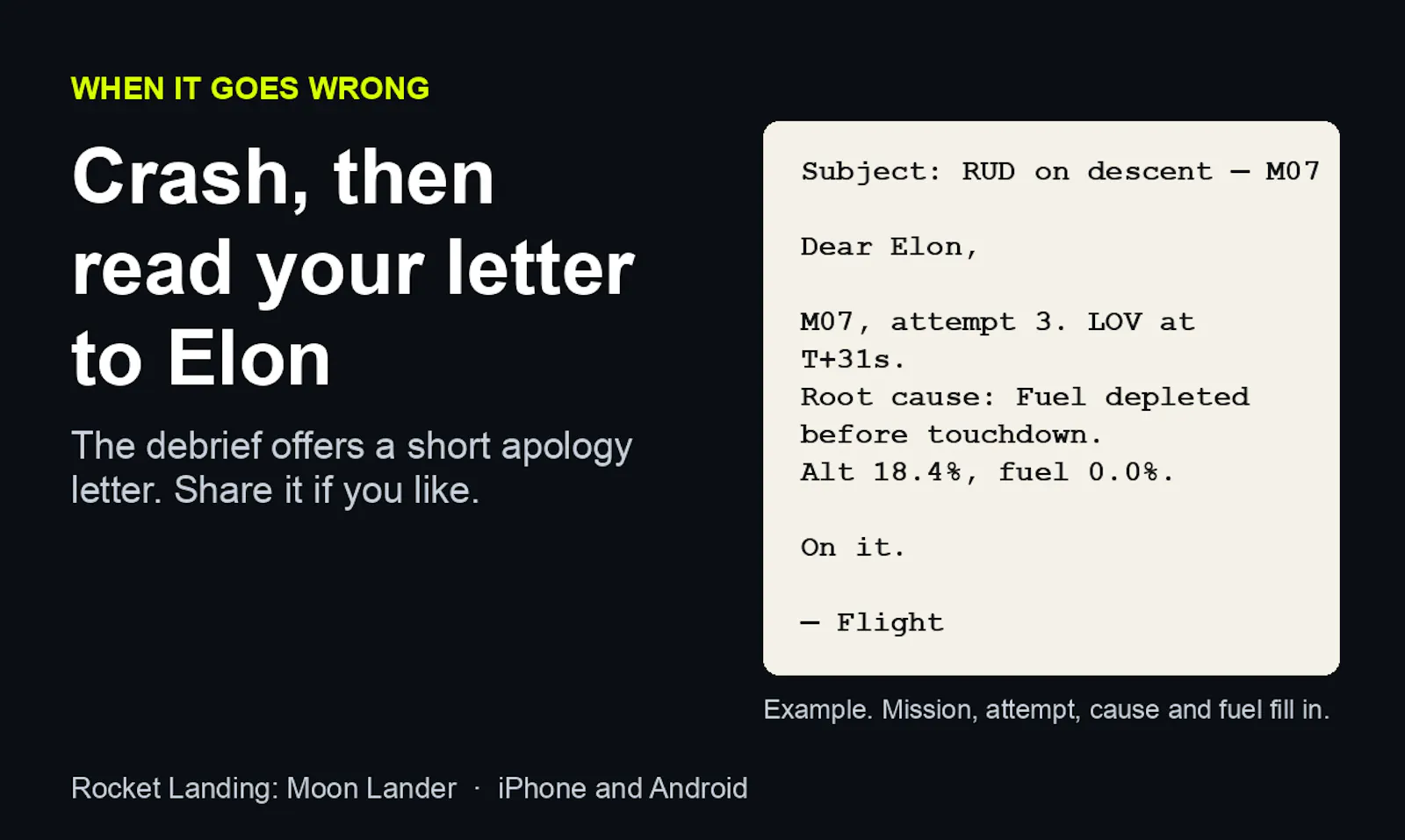 Rocket Landing: Moon Lander screenshot 4