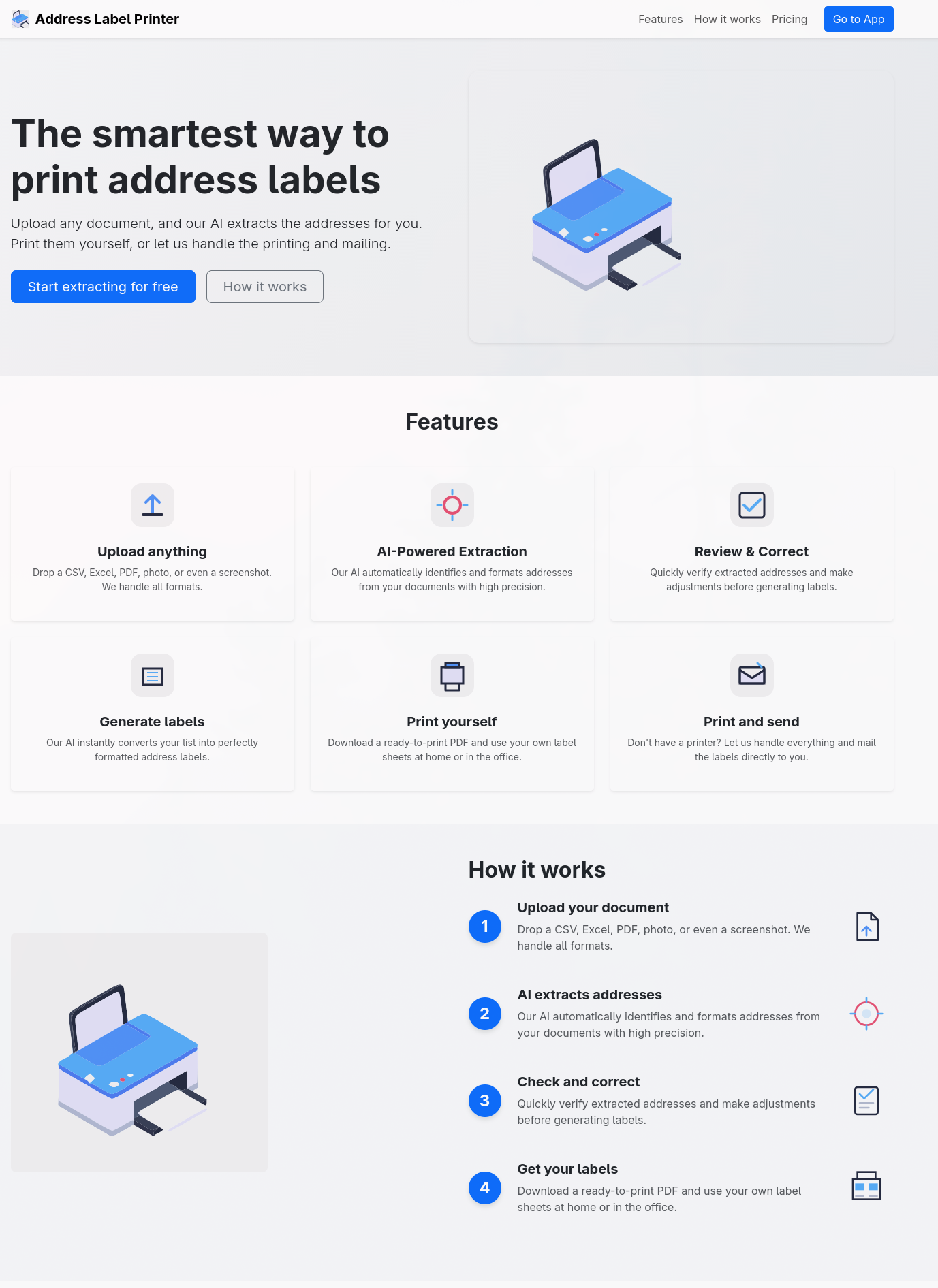 Address Label Printer gallery image
