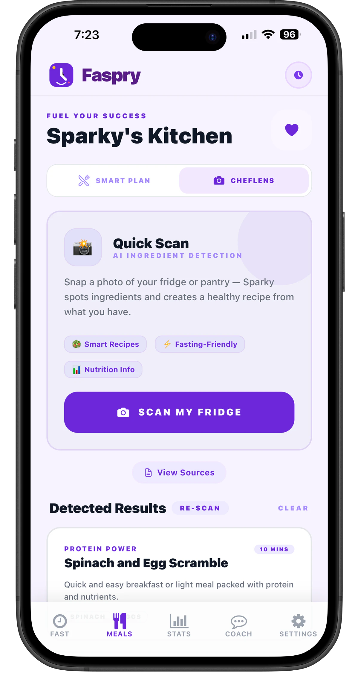 Faspry: Fasting, Recipes, & Wellness 截图 3