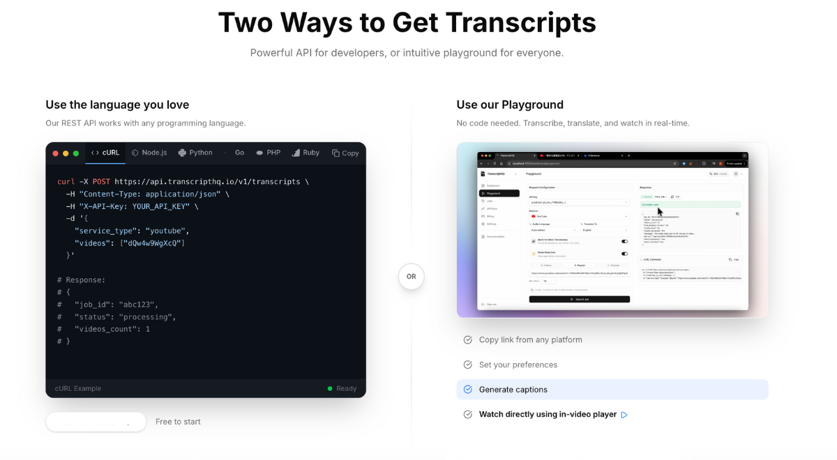 TranscriptHQ gallery image