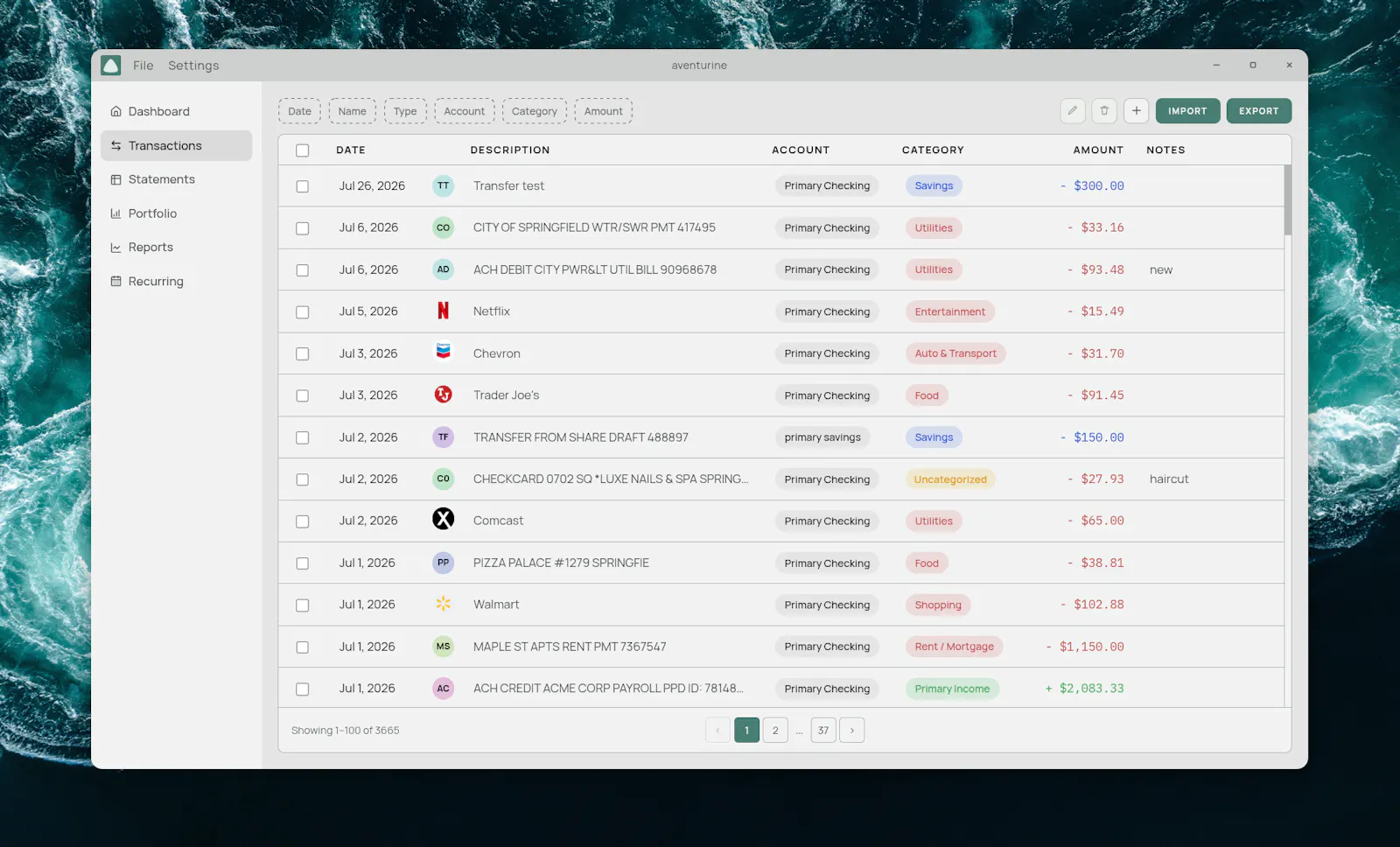 Aventurine screenshot 3