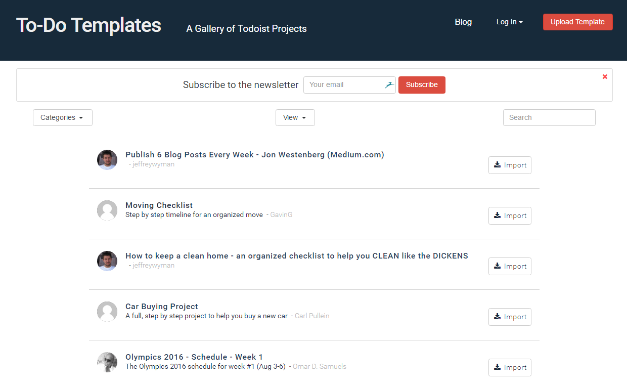 To-do Templates gallery image