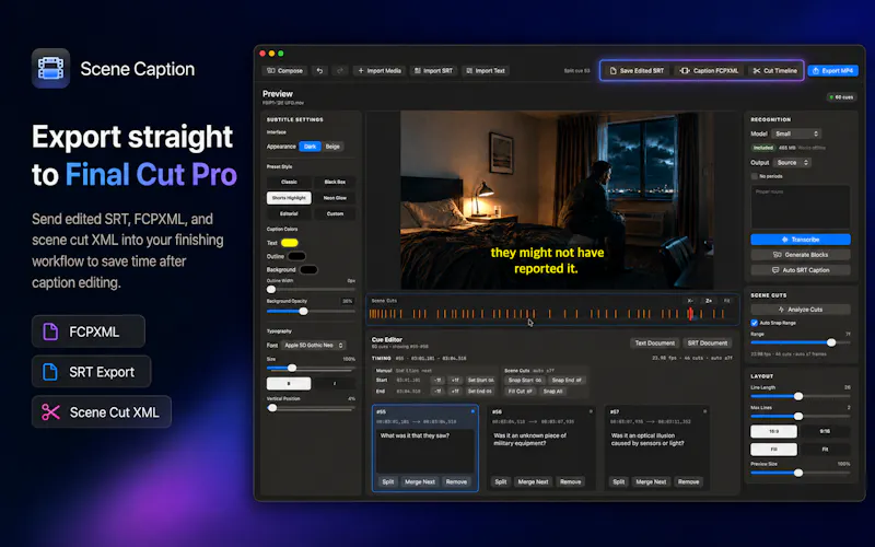 SceneCaption Studio screenshot 6