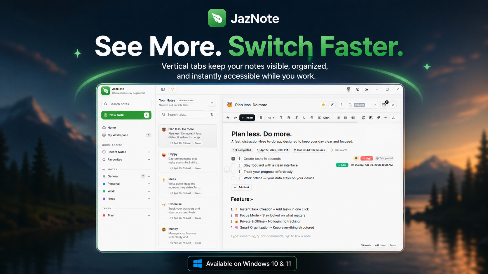 JazNote gallery image