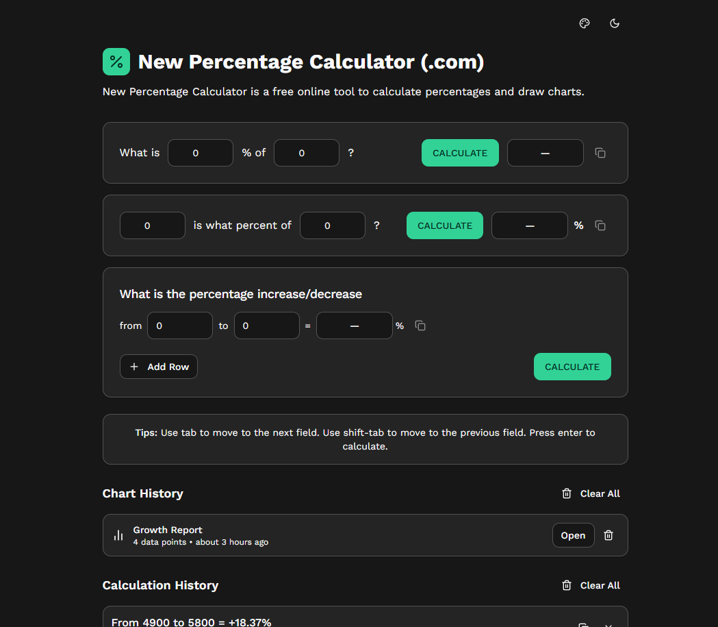 Percentage Calculator gallery image