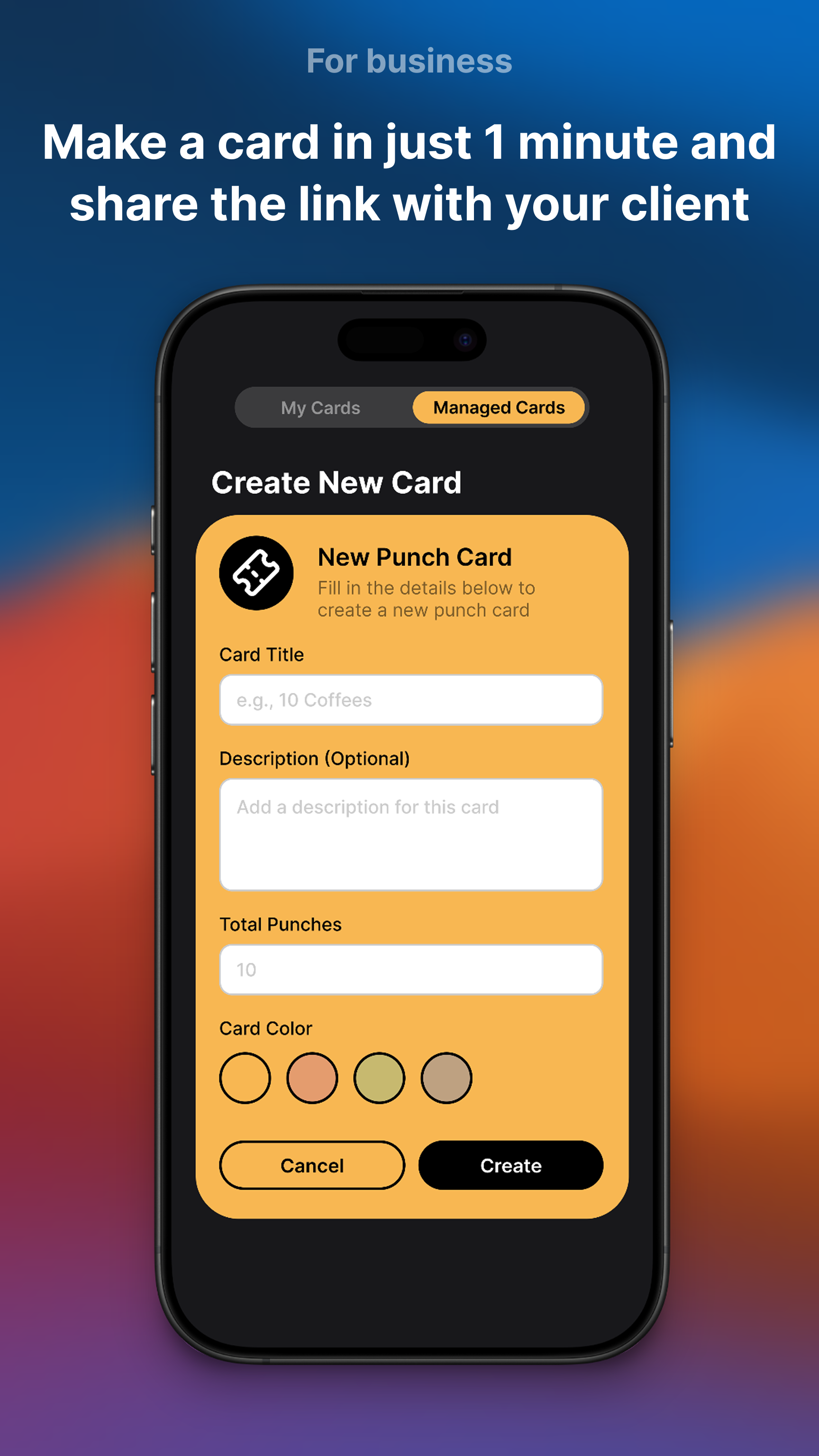 Punch Cards - Telegram için Sadakat Uygulaması - Telegram'da en basit sadakat programı. medya 5