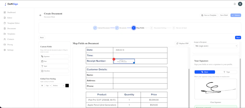DottiSign screenshot 2