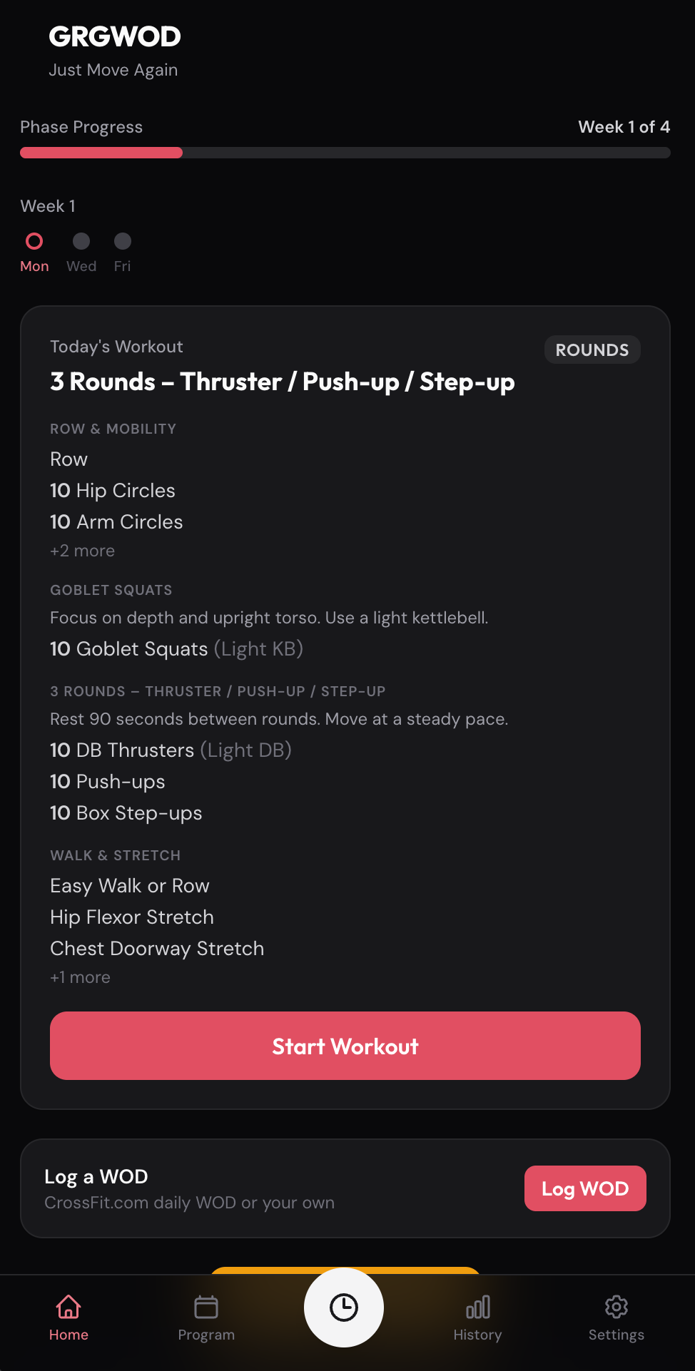 GRGWOD - Main product screenshot demonstrating key features and user interface