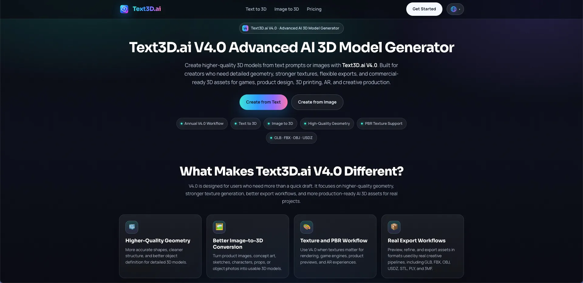 Text3D.ai 截图 2