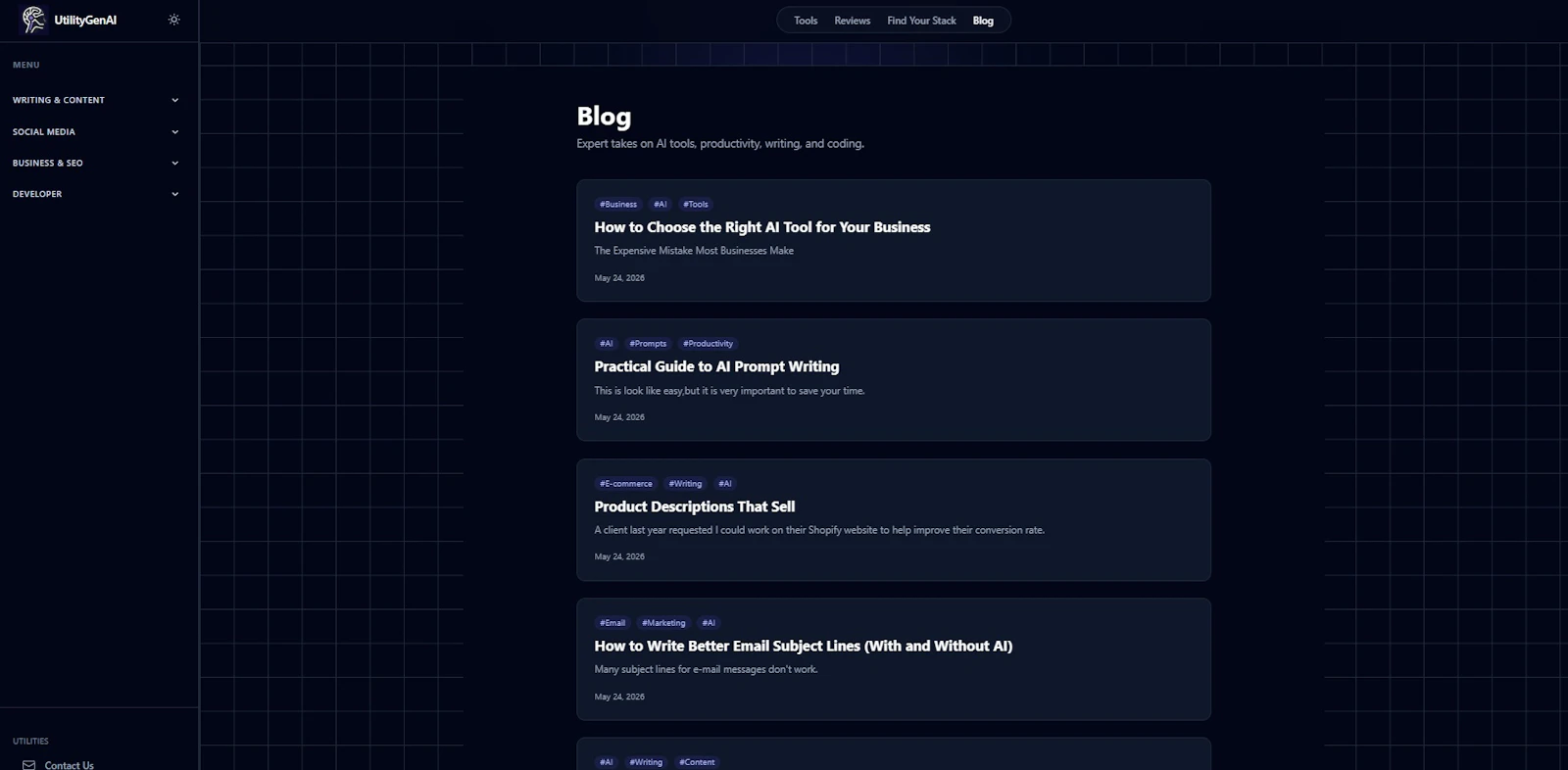 UtilityGenAI 2.0 screenshot 4